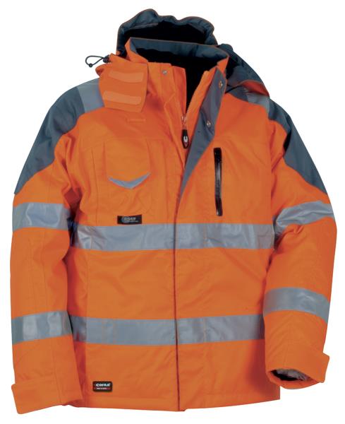 High visibility padded jacket Cofra Rescue