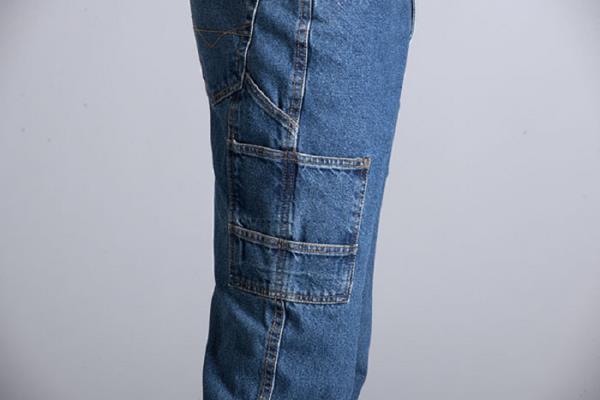 Multi-pocket work jeans