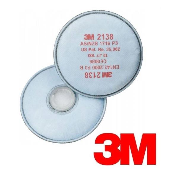 3M 2138 P3 filter for dust
