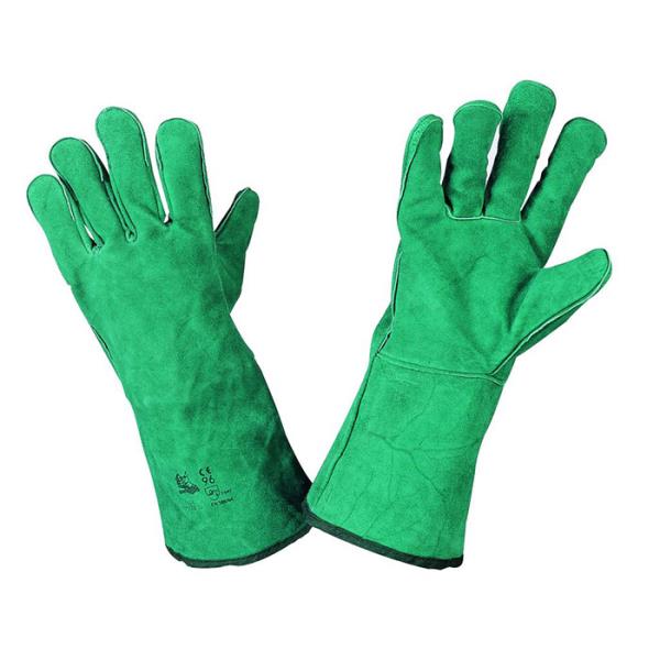 Green Felt Welder Glove Pack of 12 pairs