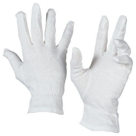 Gloves Cotton lined white man pz.12