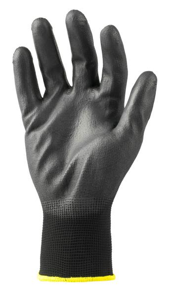 Gloves 100% polyurethane coated polyester Pack of 12 pairs