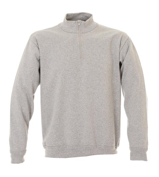 Men's short zip work sweatshirt Pisa