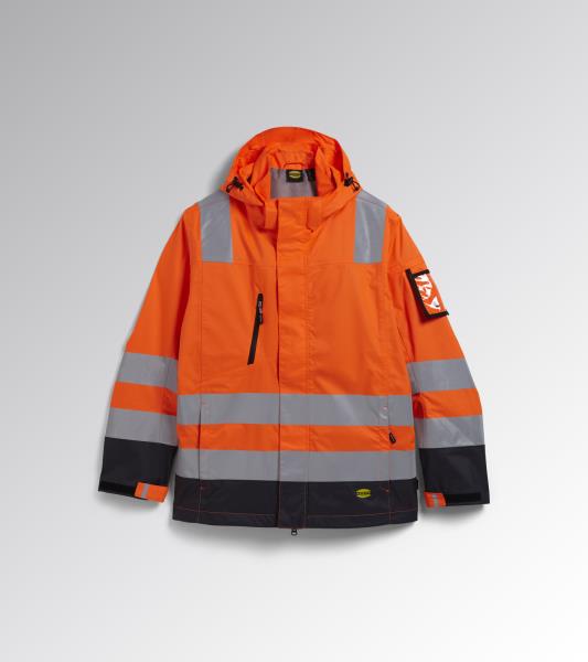 High visibility iso 20471 External Shell jacket