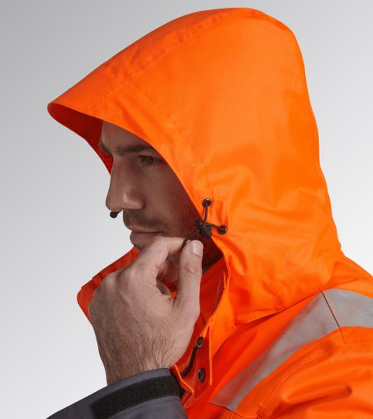 High visibility iso 20471 External Shell jacket