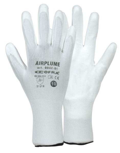 AIRPLUME (Bian / Bian) Cofra polyurethane gloves Pack of 12 pairs