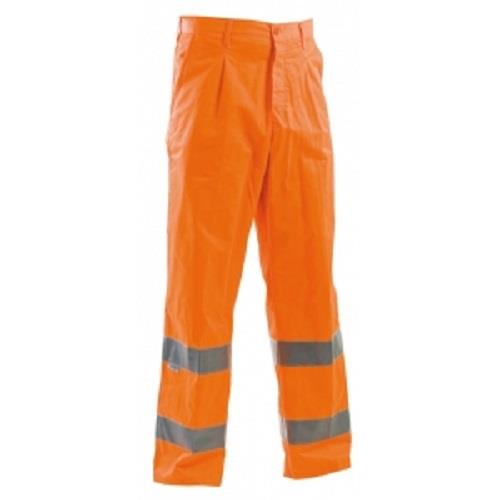 High visibility summer work trousers