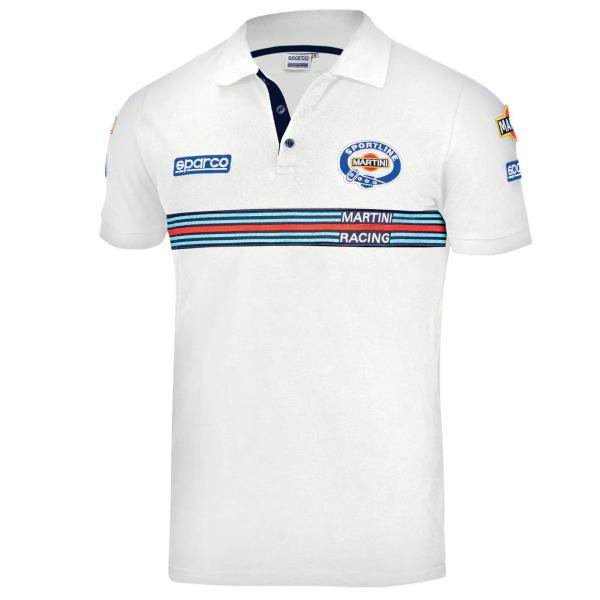 Martini Racing men's short sleeve polo shirt