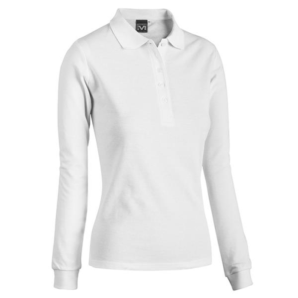 Steffi women's long-sleeved work polo shirt