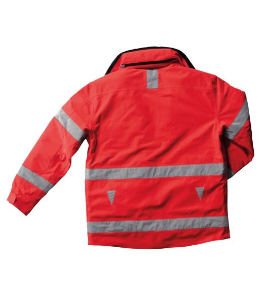 High visibility and rainproof technical bomber First Aid