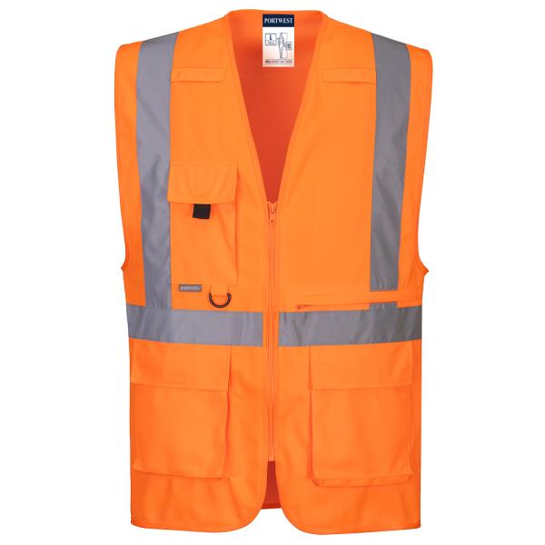 Work vest with tablet pocket C357