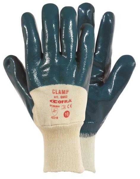 Nitrile Gloves Cat Ii Clamp Cofra Pack of 12 pairs