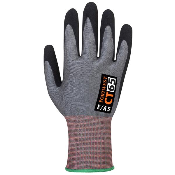 CT65 nitrile foam cut resistant glove