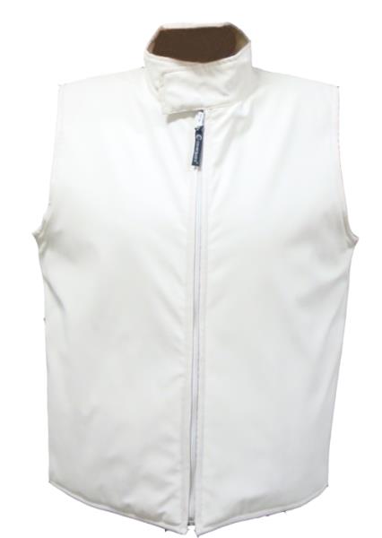 White work vest