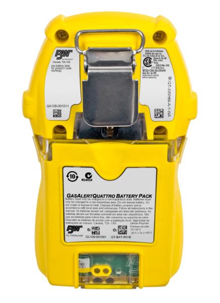 BW GasAlert Quattro LEL (F) O2 H2S CO Gas detector (rechargeable battery)