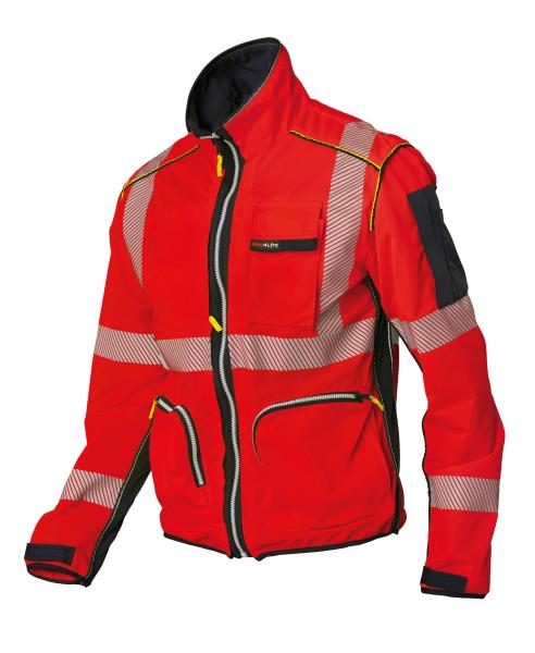 First aid high visibility technical jacket