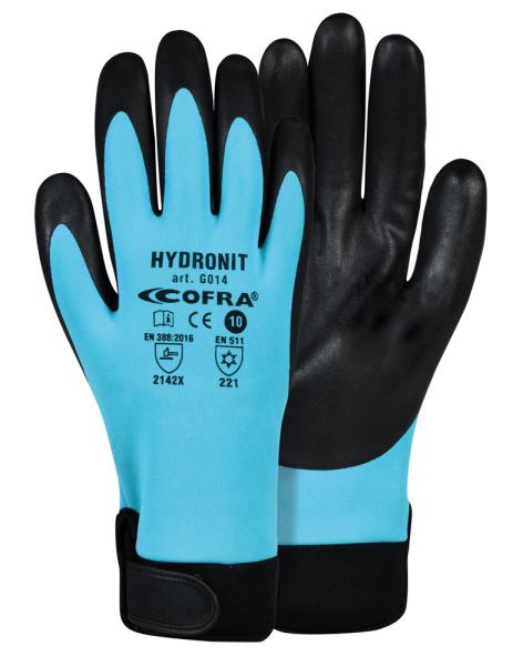 Nitrile Gloves Cold Protection Hydronit Cofra 