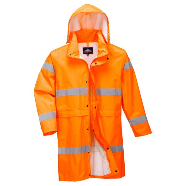 100cm high visibility waterproof coat