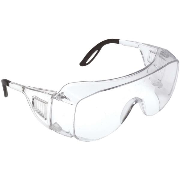 Above Transparent Visitor XL Glasses Infield Visitor