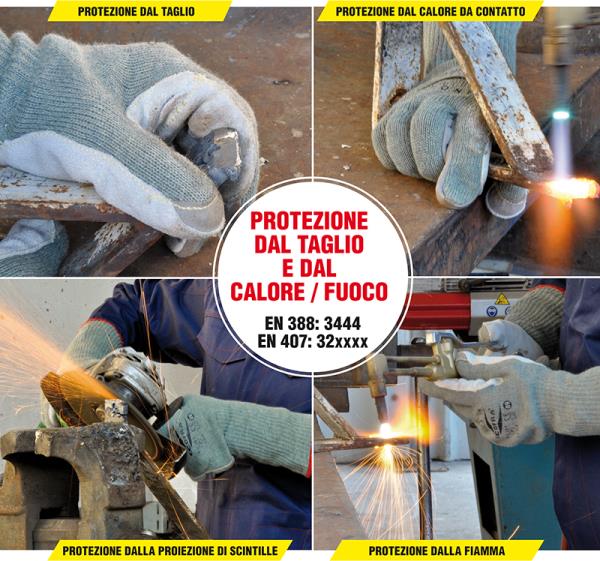 Glove Cofra Inox 15 Cut Protection Flame Retardante Pack of 12 pairs