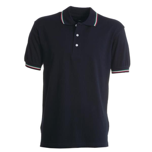 Italy short sleeve unisex polo shirt