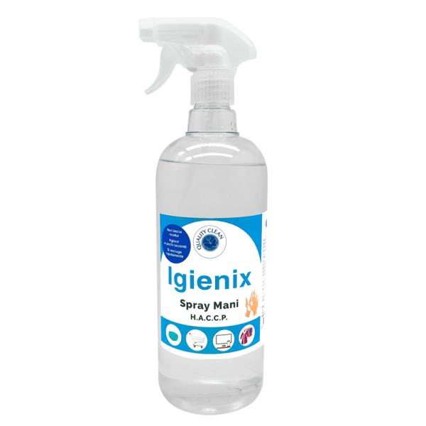 Spray igienizzante mani Igienix LT 1 C/ VAPORIZ. Quality Service