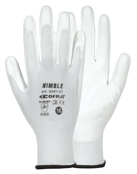Glove Cofra NIMBLE  Polyurethane  Pack of 12 pairs