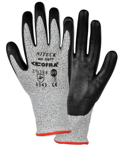 Glove Cofra Niteck cut protection cat II Pack of 12 pairs