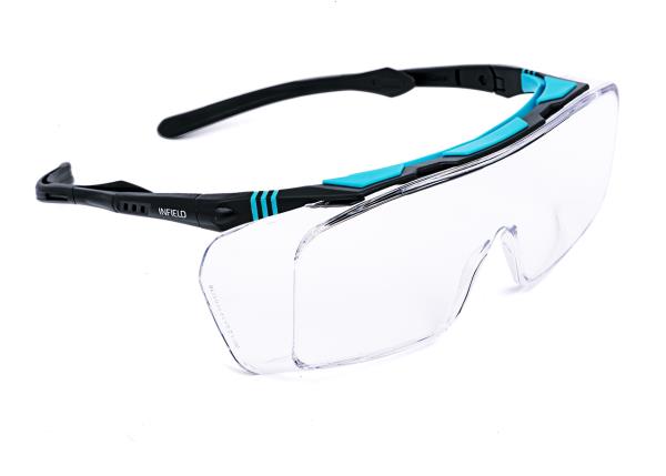Infield Ontor Over eye glasses with transparent lens