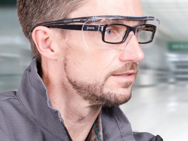 Infield Ontor Over eye glasses with transparent lens