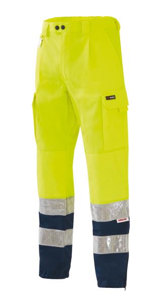 High visibility technical trousers Civil Protection