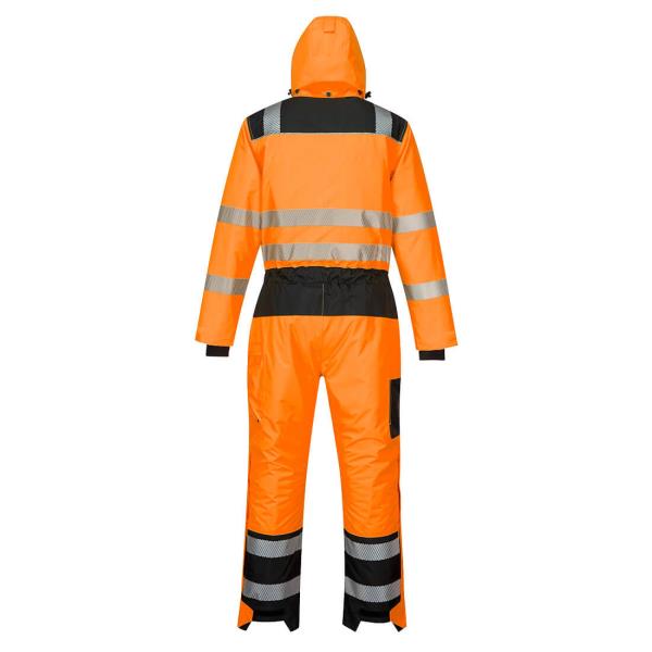PW352 high visibility winter work suit