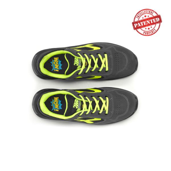 Yellow S1P SRC safety shoe