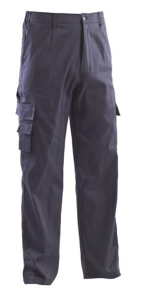 Multi-pocket summer work trousers