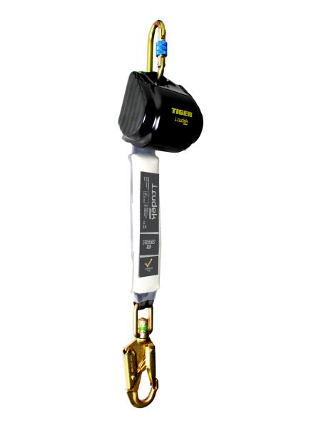Retractable fall arrester with Tiger recovery system
