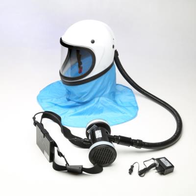 Electro respirator with K80 T8 helmet