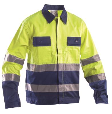 High visibility two-tone work jacket