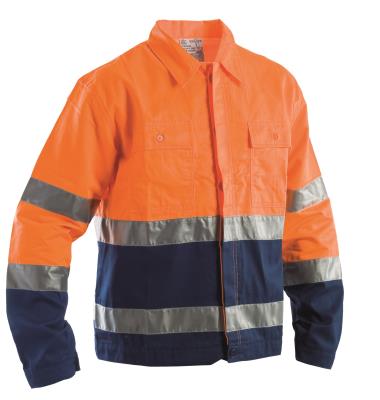 High visibility two-tone work jacket