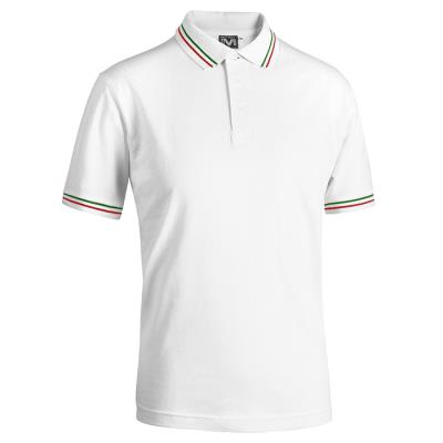 Cortez Sport tricolor short sleeve work polo shirt