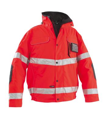 High visibility and rainproof technical bomber First Aid