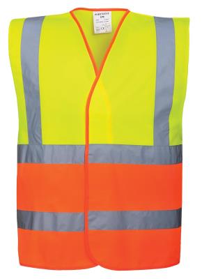 Vest two-tone high-visibility C481
