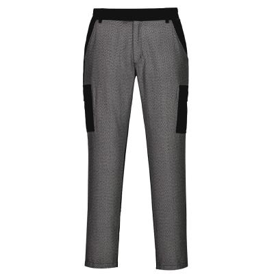 Combat trousers with CR40 cut resistant front