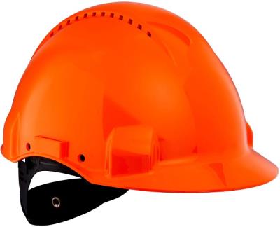 Uvicator G3001NUV-OR unventilated safety helmet