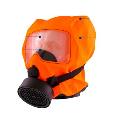 Respiratore Filtrante Cappuccio di Emergenza H900 ABEK