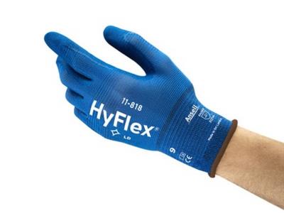 Hyflex gloves Cat. ll 11-818 Pack of 12 pairs