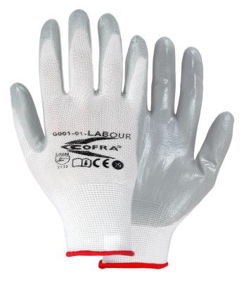 Gloves Cofra Labour Cat. Il Nitrile Pack of 12 pairs