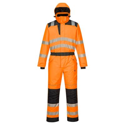 PW352 high visibility winter work suit