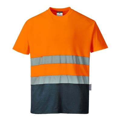 S173 Cotton Comfort Hi-Vis Bicolor T-Shirt