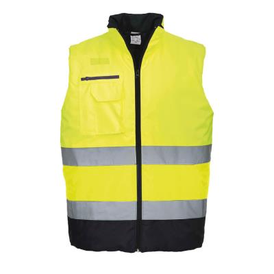 Hi-Vis two-tone padded vest