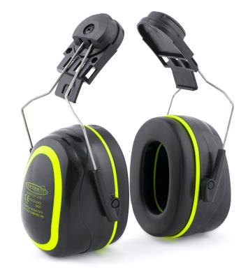 Ear muffs for helmet with Sahara SNR 33dB adapter